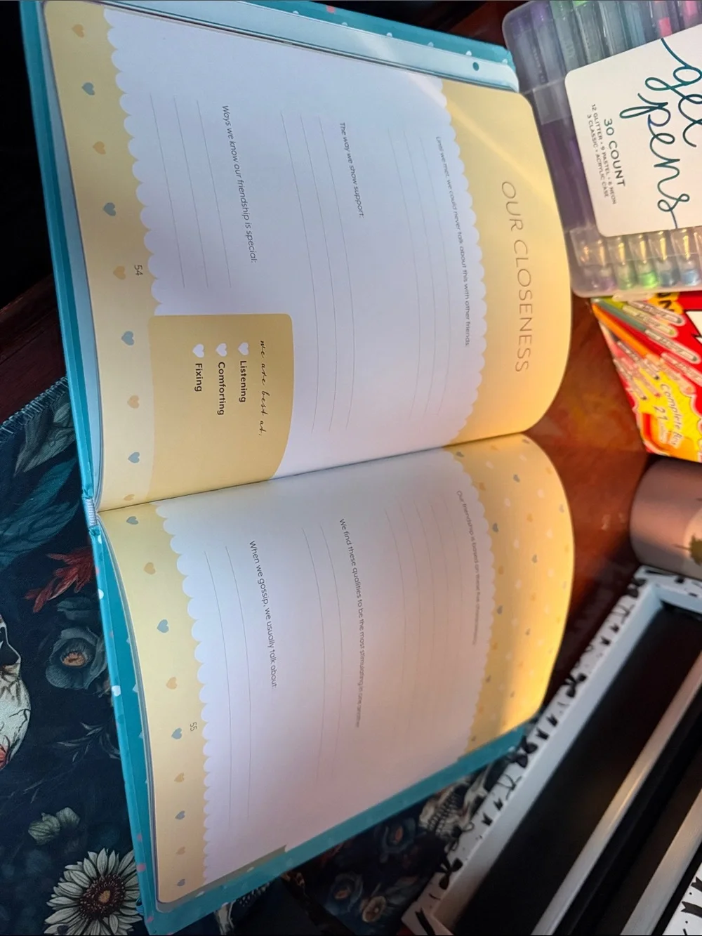 Our Love Story - Keepsake Journal for couples - Book